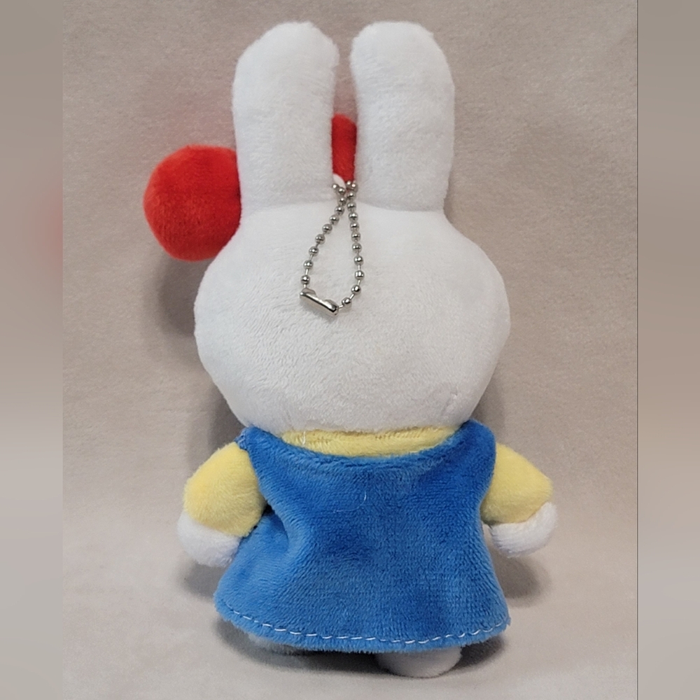 Hello Kitty X Miffy Plushie Plush Keychain Purse Dangler Bag Charm - Picture 3 of 6